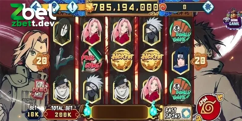 Nổ Hũ Naruto: Trải Nghiệm Hấp Dẫn Với Những Thưởng Khủng 2 Tổng quan về game slot nổ hũ Naruto cơ bản cần chơi